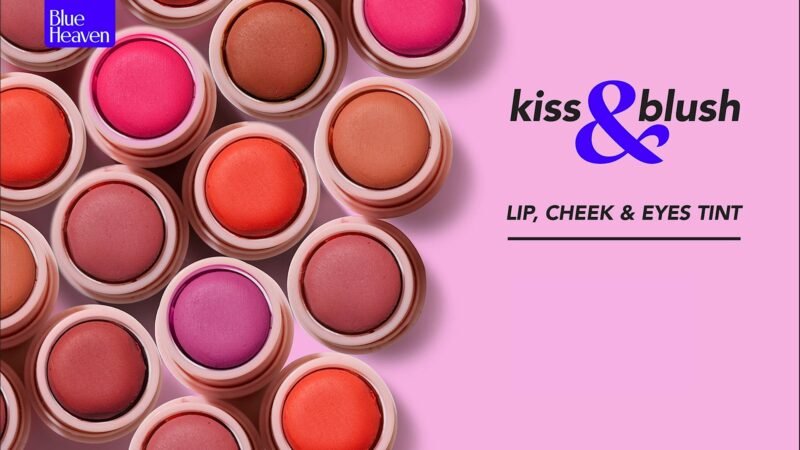 Blue Heaven Kiss & Blush Lip And Cheek Tint - Rosy Dusk - Image 4